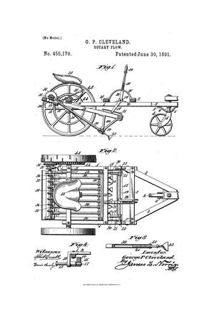 Primary view of object titled 'Rotary Plow.'.