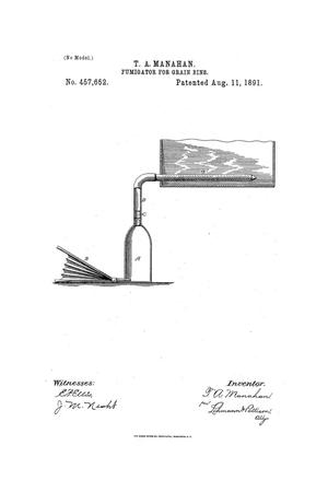 Primary view of object titled 'Fumigator for Grain-Bins.'.