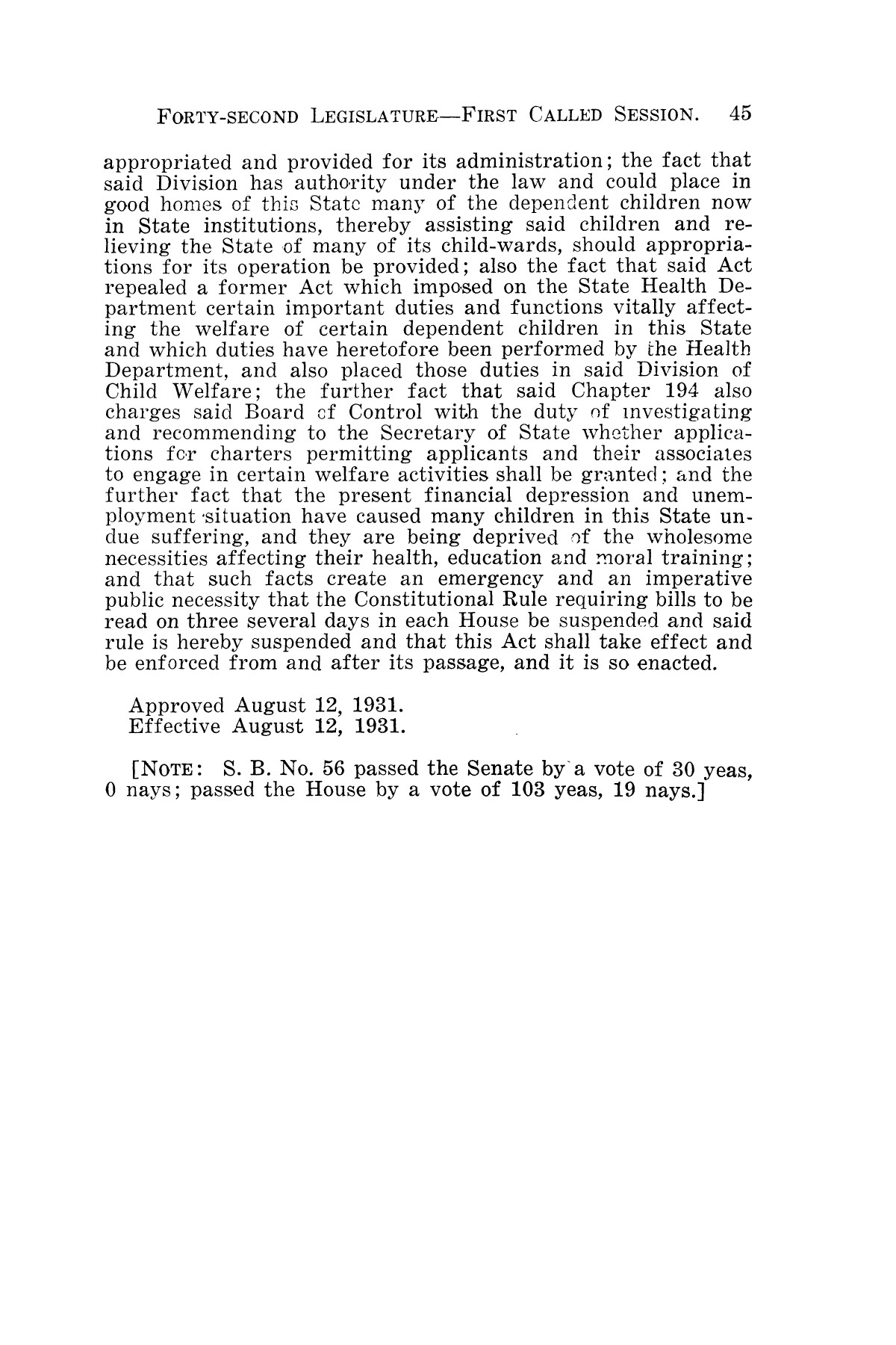 The Laws of Texas, 1931-1933 [Volume 28]
                                                
                                                    [Sequence #]: 53 of 2111
                                                