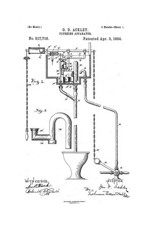 Primary view of object titled 'Flushing Apparatus.'.