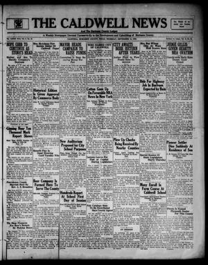 Primary view of object titled 'The Caldwell News and The Burleson County Ledger (Caldwell, Tex.), Vol. 48, No. 23, Ed. 1 Thursday, September 14, 1933'.
