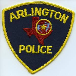 Primary view of object titled '[APD patch. Unofficial APD patch that later became official patch with gold lettering and gold trim]'.