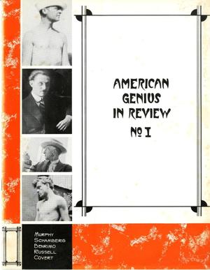 Primary view of object titled 'American Genius in Review No. I'.