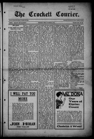 The Crockett Courier (Crockett, Tex.), Vol. 25, No. 38, Ed. 1 Thursday, October 22, 1914