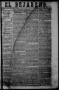 Thumbnail image of item number 1 in: 'El Bejareño. (San Antonio, Tex.), Vol. 1, No. 14, Ed. 1 Tuesday, July 31, 1855'.