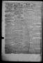 Thumbnail image of item number 2 in: 'El Bejareño. (San Antonio, Tex.), Vol. 2, No. 8, Ed. 1 Saturday, February 23, 1856'.