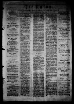 Primary view of object titled 'Die Union (Galveston, Tex.), Vol. 9, No. 91, Ed. 1 Saturday, May 25, 1867'.