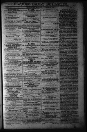 Primary view of object titled 'Flake's Daily Bulletin. (Galveston, Tex.), Vol. 1, No. 44, Ed. 1 Saturday, August 5, 1865'.