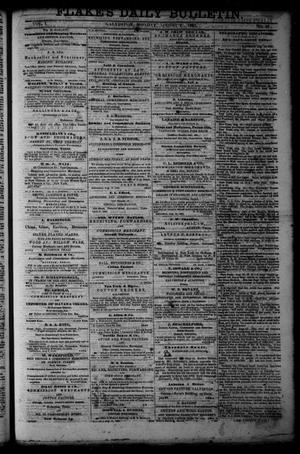Primary view of object titled 'Flake's Daily Bulletin. (Galveston, Tex.), Vol. 1, No. 57, Ed. 1 Monday, August 21, 1865'.