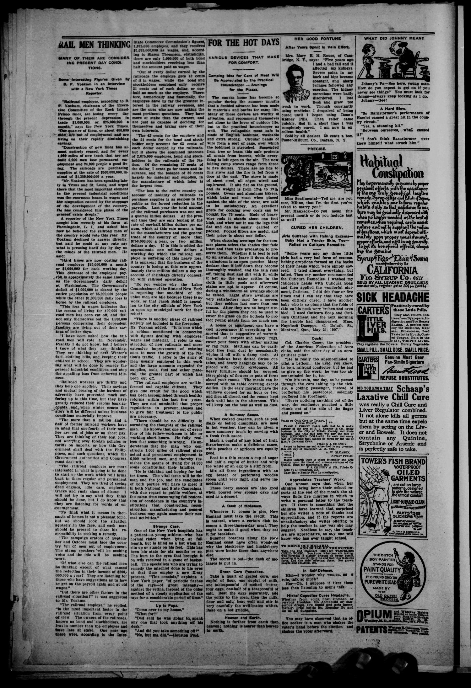 The Knox County News (Knox City, Tex.), Vol. 4, No. 33, Ed. 1 Friday, September 4, 1908
                                                
                                                    [Sequence #]: 2 of 8
                                                