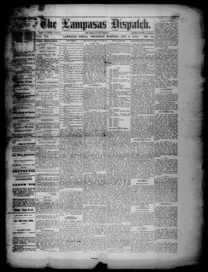 Primary view of object titled 'The Lampasas Dispatch (Lampasas, Tex.), Vol. 7, No. 31, Ed. 1 Thursday, January 3, 1878'.