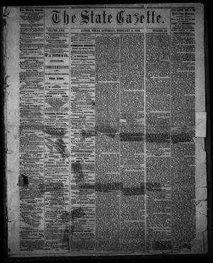 Primary view of object titled 'The State Gazette. (Austin, Tex.), Vol. 17, No. 22, Ed. 1 Saturday, February 3, 1866'.