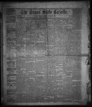 Primary view of object titled 'The Texas State Gazette. (Austin, Tex.), Vol. 18, No. 50, Ed. 1 Saturday, August 31, 1867'.