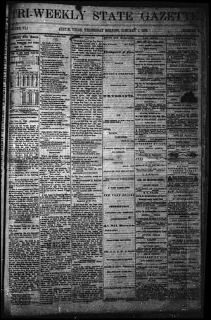 Primary view of object titled 'Tri-Weekly State Gazette (Austin, Tex.), Vol. 6, No. 9, Ed. 1 Wednesday, January 1, 1873'.