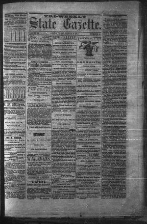 Primary view of object titled 'Tri-Weekly State Gazette. (Austin, Tex.), Vol. 2, No. 41, Ed. 1 Friday, March 5, 1869'.