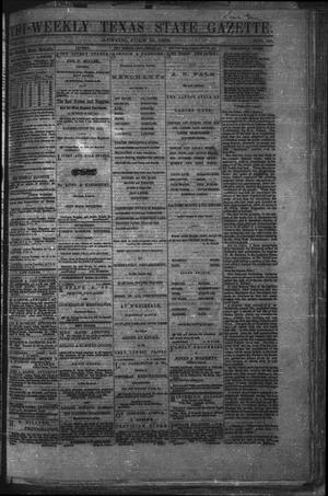 Primary view of object titled 'Tri-Weekly Texas State Gazette. (Austin, Tex.), Vol. 2, No. 99, Ed. 1 Monday, July 19, 1869'.