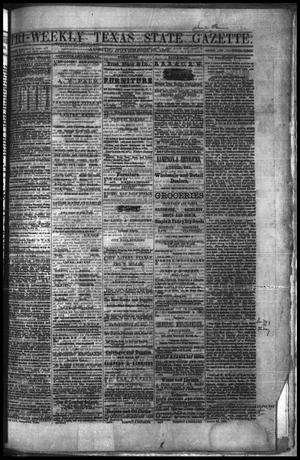 Primary view of object titled 'Tri-Weekly Texas State Gazette. (Austin, Tex.), Vol. 2, No. 150, Ed. 1 Monday, November 15, 1869'.