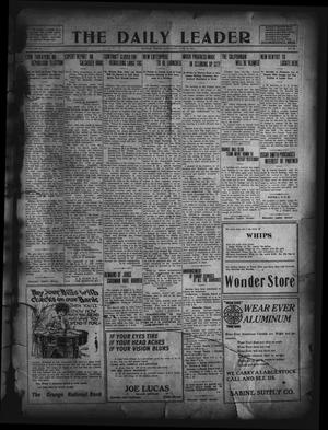 Primary view of object titled 'The Daily Leader. (Orange, Tex.), Vol. 5, No. 83, Ed. 1 Saturday, June 15, 1912'.