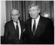Photograph: [Jim Wright with Texas Governor Mark White, 1980]