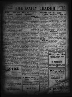 Primary view of object titled 'The Daily Leader. (Orange, Tex.), Vol. 5, No. 129, Ed. 1 Friday, August 9, 1912'.