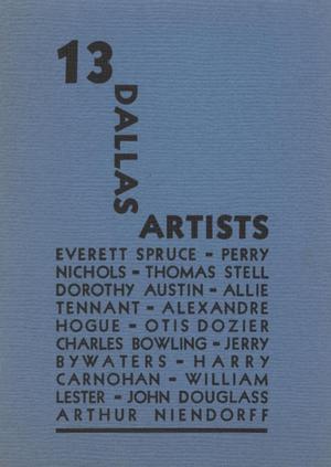 Primary view of object titled '13 Dallas Artists'.