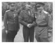 Photograph: [William Hood Simpson with Col. General Alexander W. Gorbatov]