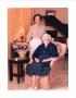 Photograph: [Marjorie Black Alkek with an elderly woman]