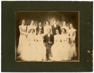 Primary view of object titled 'Samuel Edward Bartley high school graduation photo'.