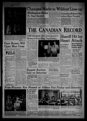 Primary view of object titled 'The Canadian Record (Canadian, Tex.), Vol. 66, No. 40, Ed. 1 Thursday, October 6, 1955'.