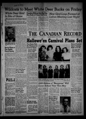 Primary view of object titled 'The Canadian Record (Canadian, Tex.), Vol. 66, No. 43, Ed. 1 Thursday, October 27, 1955'.