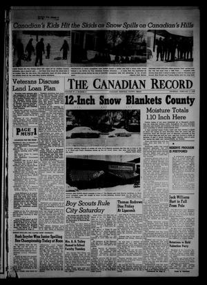 Primary view of object titled 'The Canadian Record (Canadian, Tex.), Vol. 67, No. 6, Ed. 1 Thursday, February 9, 1956'.
