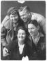 Photograph: [Four students, Weatherford College, Class of 1935]