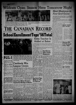Primary view of object titled 'The Canadian Record (Canadian, Tex.), Vol. 67, No. 36, Ed. 1 Thursday, September 6, 1956'.