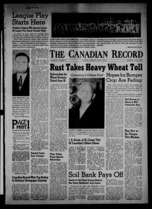 Primary view of object titled 'The Canadian Record (Canadian, Tex.), Vol. 68, No. 24, Ed. 1 Thursday, June 13, 1957'.