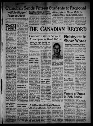 Primary view of object titled 'The Canadian Record (Canadian, Tex.), Vol. 69, No. 16, Ed. 1 Thursday, April 17, 1958'.