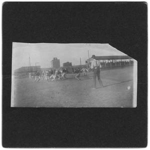 Primary view of object titled '[Weatherford College football game, 1900]'.