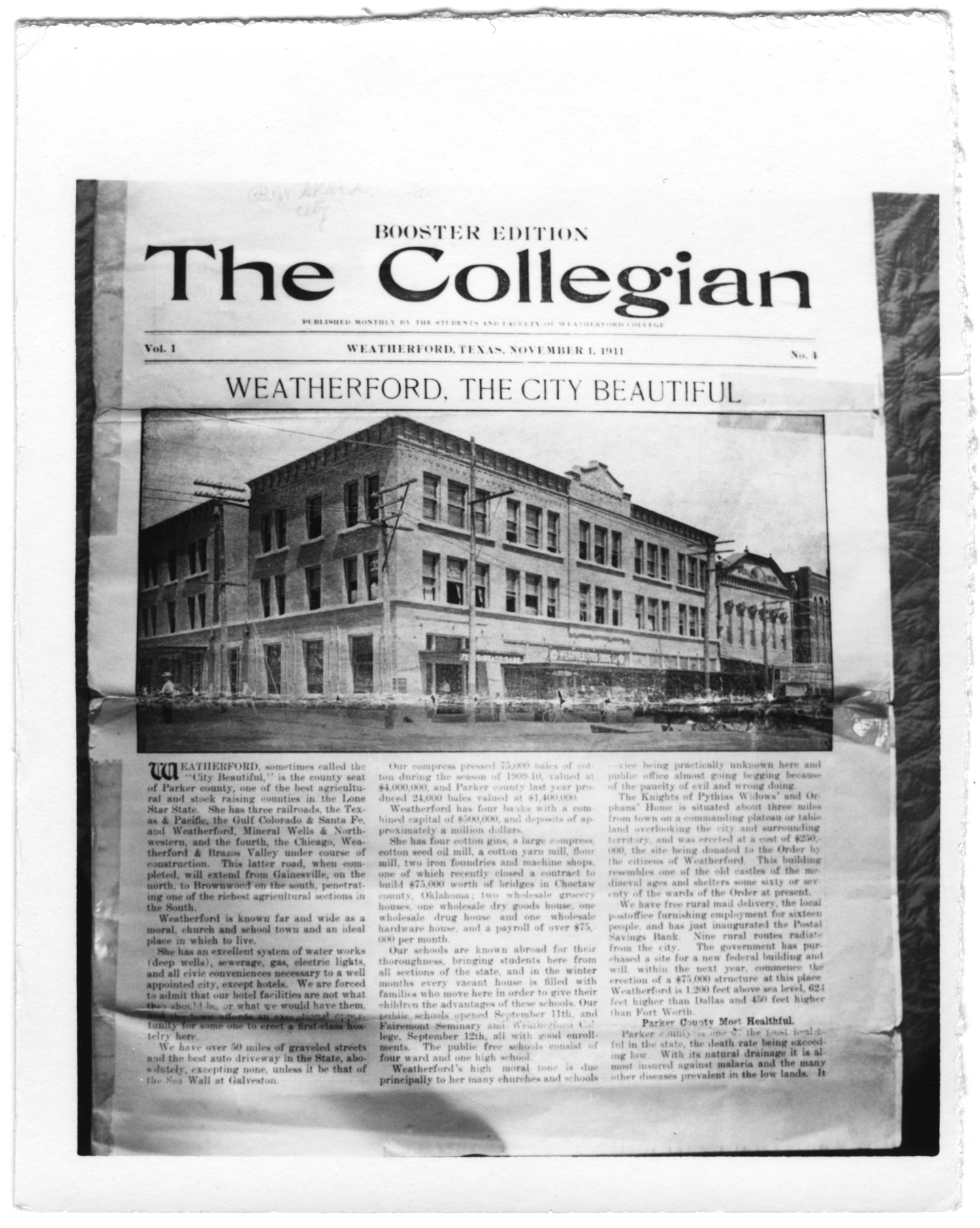 [The Collegian (Newspaper)]
                                                
                                                    [Sequence #]: 1 of 1
                                                