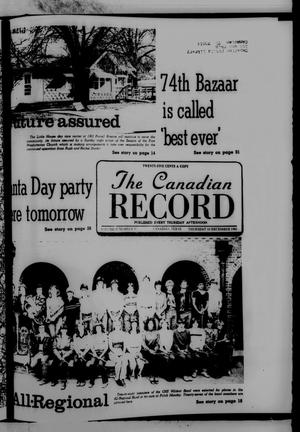 Primary view of object titled 'The Canadian Record (Canadian, Tex.), Vol. 92, No. 50, Ed. 1 Thursday, December 10, 1981'.