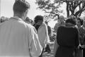 Photograph: [Crowd outside Parkland Hospital on November 22, 1963]