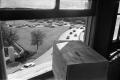 Photograph: [View of Dealey Plaza from the recreated sniper's perch]