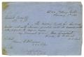 Thumbnail image of item number 1 in: '[Letter from G. W. Sorrell, February 7, 1863]'.