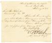 Text: [Furlough pass for Hamilton K. Redway, February 15, 1865]