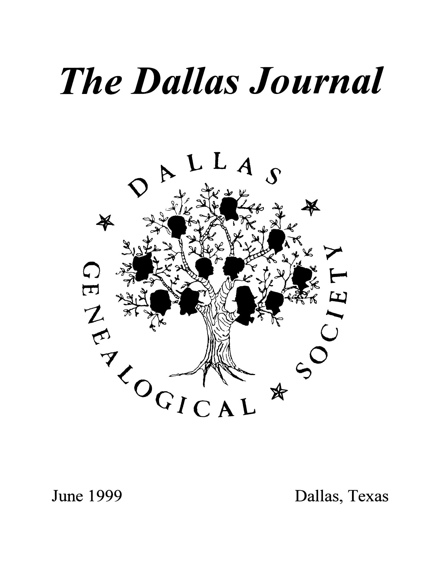 The Dallas Journal, Volume 44, 1999
                                                
                                                    Front Cover
                                                
