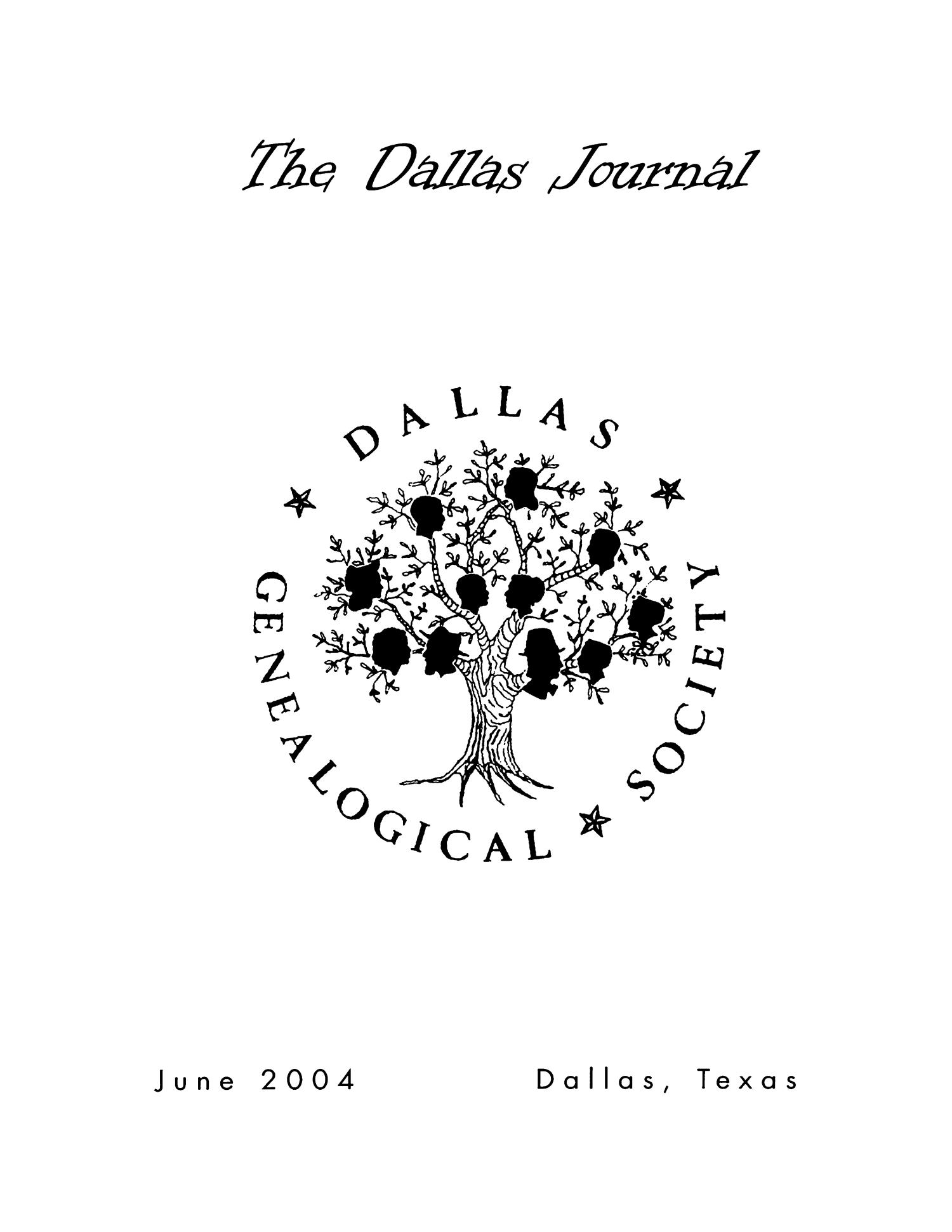 The Dallas Journal, Volume 50, 2004
                                                
                                                    Front Cover
                                                
