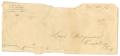 Primary view of [Envelope for letter from G.L. Arledge to Levi Perryman]