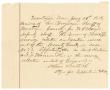 Text: [Receipt from Stephens and Mattlock to Levi Perryman, January 26, 187…