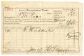 Thumbnail image of item number 1 in: '[Receipt for taxes paid, January 14, 1890]'.