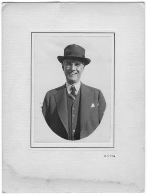Primary view of object titled '[Portrait of William Lockhart Clayton with hat]'.