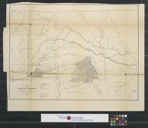 Primary view of object titled 'Map of a part of Washington Territory east of Cascade Mtns.'.