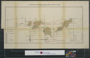 Primary view of object titled 'Longitudinal Elevation Virginia Mines, Comstock Lode.'.